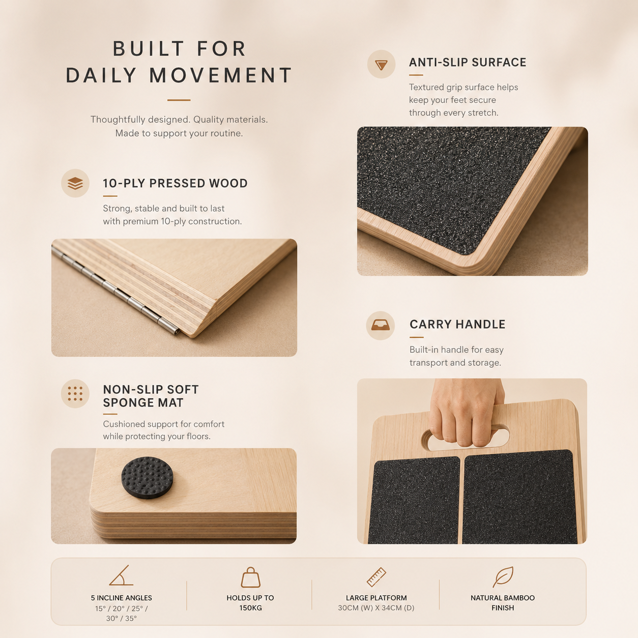 Primal Stretch™ Slant Board