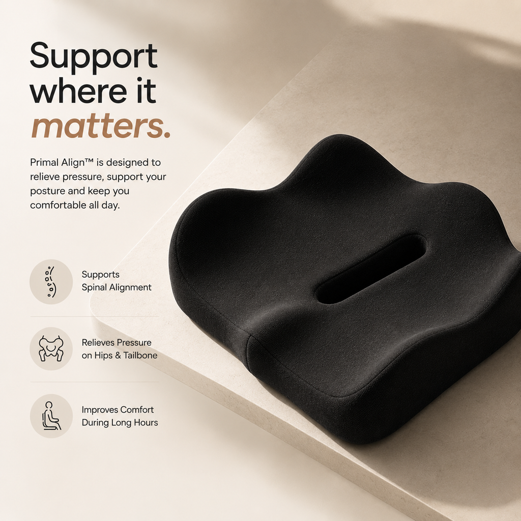 Primal Align™ Orthopedic Seat Cushion